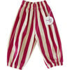 Carousel Stripe Pants Magenta, Stripes - Pants - 1 - thumbnail