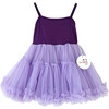 Purple Frou Frou Tutu Dress, Purple - Dresses - 1 - thumbnail