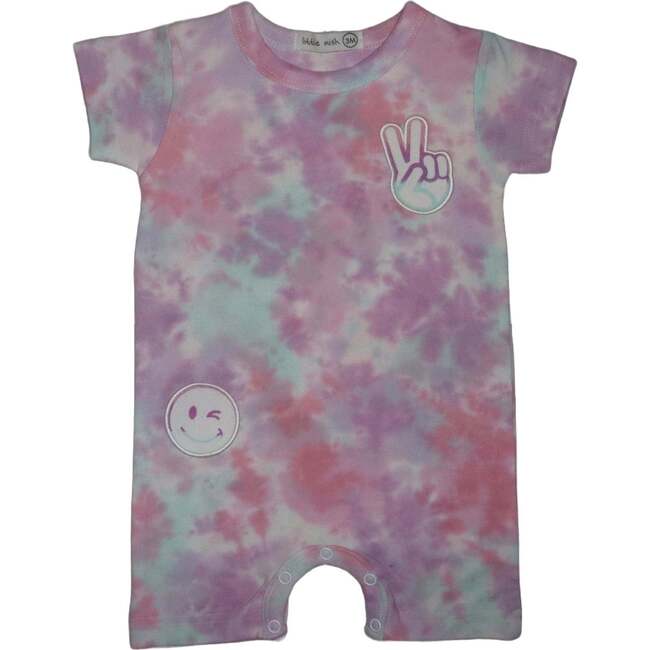 Baby Shortall, Peace Out Smiley Tie Dye