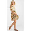 Womens Melissa Dress, Pink Botanical Oranges - Dresses - 3