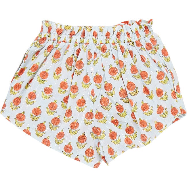 Girls Theodore Short, Blue Dahlia - Shorts - 4