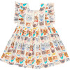 Girls Elsie Dress, Cool Cats - Dresses - 5