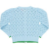 Girls Constance Sweater, Crystal Blue - Sweaters - 6