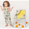 Baby Girls Brianne Jumper, Blue Botanical - Rompers - 2