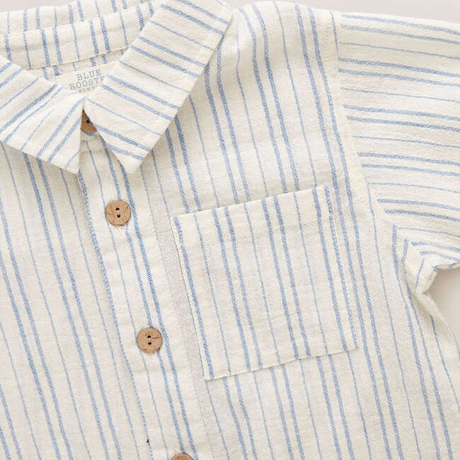 Boys Jack Shirt, Riviera Stripe - Shirts - 3