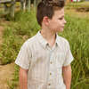 Boys Jack Shirt, Riviera Stripe - Shirts - 4