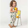 Baby Girls Brianne Jumper, Blue Botanical - Rompers - 4