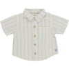 Baby Boys Jack Shirt, Riviera Stripe - Shirts - 1 - thumbnail