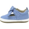 Noelle First Kick T-Strap Shoes, Blue Denim - T-Straps - 2