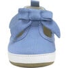 Noelle First Kick T-Strap Shoes, Blue Denim - T-Straps - 3