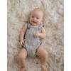 Robbie Linen Sleeveless Bubble Romper, Navy - Rompers - 2