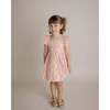 Nena Flutter Sleeve Pinafore Dress, Pink Floral, Pink - Dresses - 2