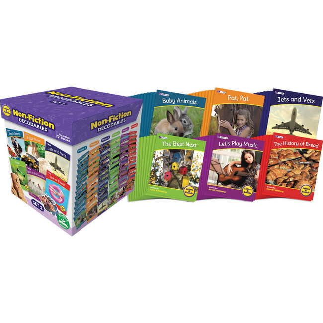 Letters & Sounds Set 2 Non-Fiction Educational Learning Boxed Set