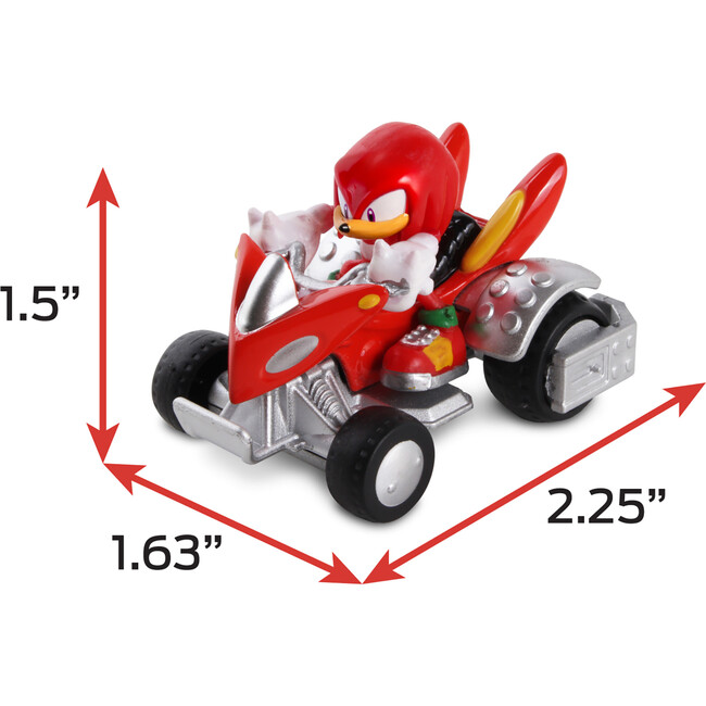 Sonic & Sega All-Stars Racing: Knuckles Land Breaker Metal Diecast Car - Transportation - 3