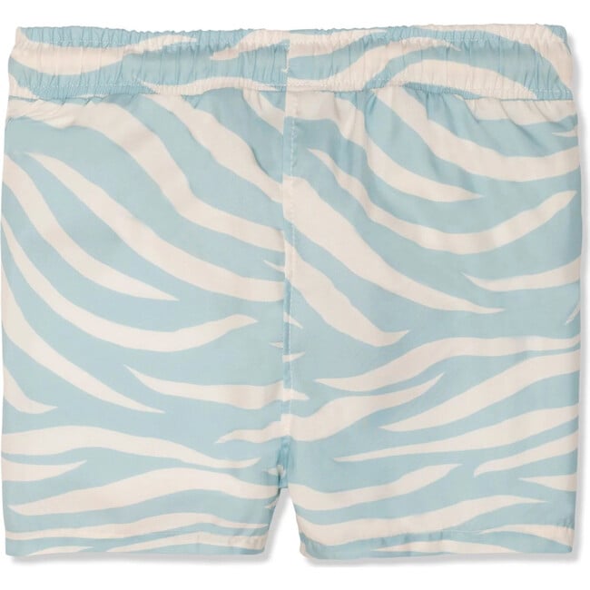 Seaqual Recycled Polyester Zebra Baby Swim Trunks, Natural - Swim Trunks - 2