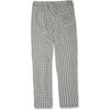 Gingham Linen Kid Pants, Blue - Pants - 1 - thumbnail