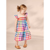 Smocked Flutter Sleeve Dress, Multi - Dresses - 4