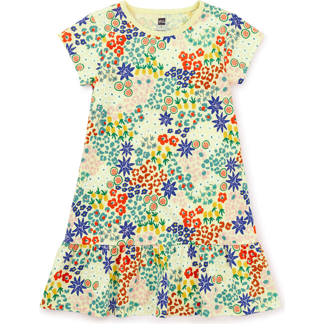 Ruffle Hem Dress, Multi - Dresses - 1