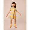 Ruffle Hem Dress, Lemons - Dresses - 3