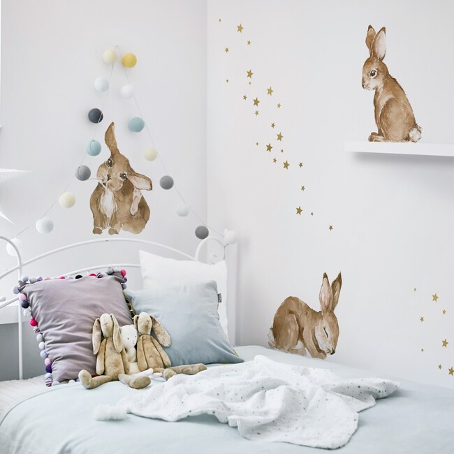 Happy Rabbits Wonderland Wall Decal Set - Wall Décor - 2