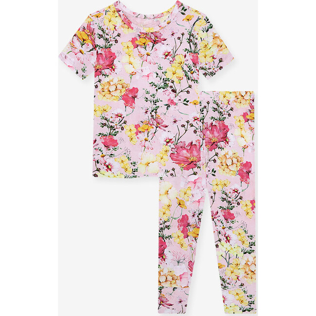 Gaia Short Sleeve Basic Pajama, Pink