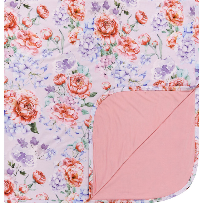 Joaquina & Spring Pink Pinstripe Patoo, Purple - Blankets - 1