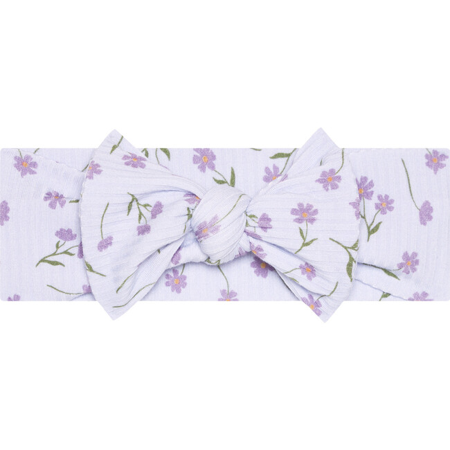 Jeanette Infant Swaddle & Headwrap Set, Purple - Swaddles - 4