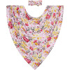 Gaia Infant Swaddle & Headwrap Set, Pink - Swaddles - 2