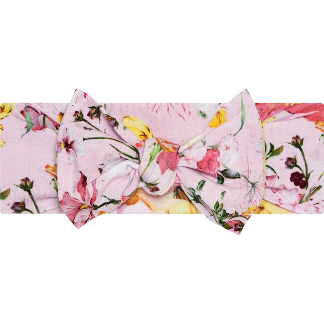 Gaia Infant Swaddle & Headwrap Set, Pink - Swaddles - 8