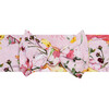 Gaia Infant Swaddle & Headwrap Set, Pink - Swaddles - 8