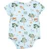 Farm Friends Bodysuit, Blue - Onesies - 2