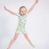 Alligator Short Lounge Wear Set, Green - Mixed Apparel Set - 2