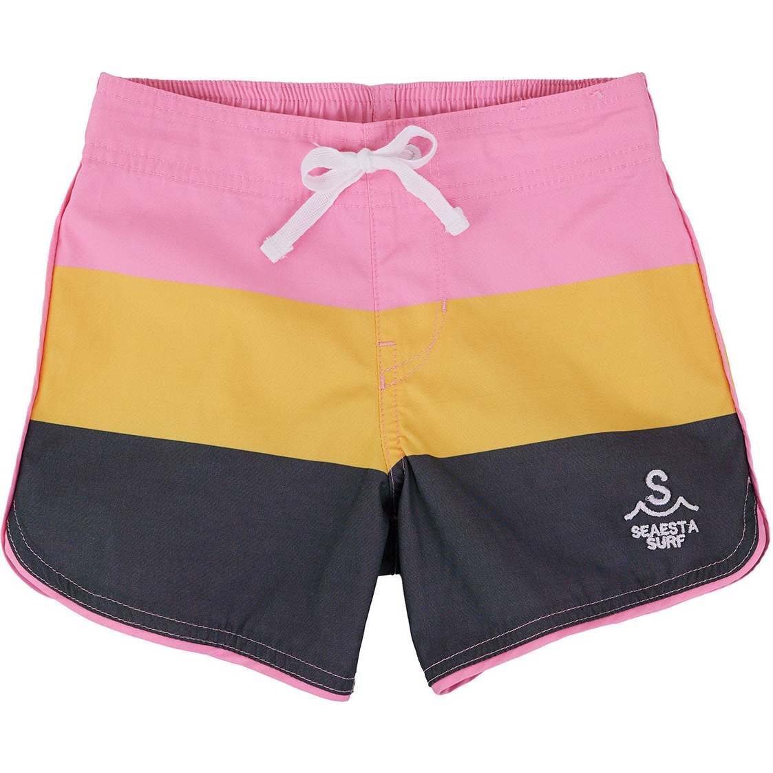Triple Scoop Boardshorts, Bubble Gum - Swim Trunks - 1
