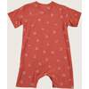 Coco All-Over Print Short Sleeve Body, Burnt Sienna - Rompers - 3