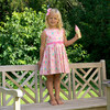 Ice Cream Print Sleeveless Pleated Dress, Pink - Dresses - 3