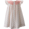 Angel Dot Smocked Dress & Bloomers, Pink & Ivory - Dresses - 2