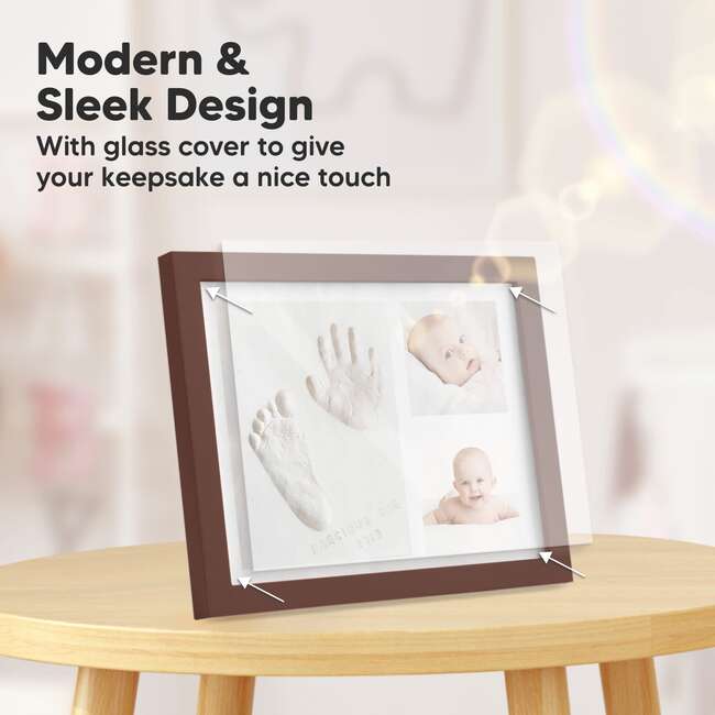 Solo Baby Hand & Footprint Kit, Cedar - Frames - 5