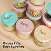 Prep Glass Baby Food Storage Containers With Lids, Pastels (Pack Of 12) - Food Storage - 6