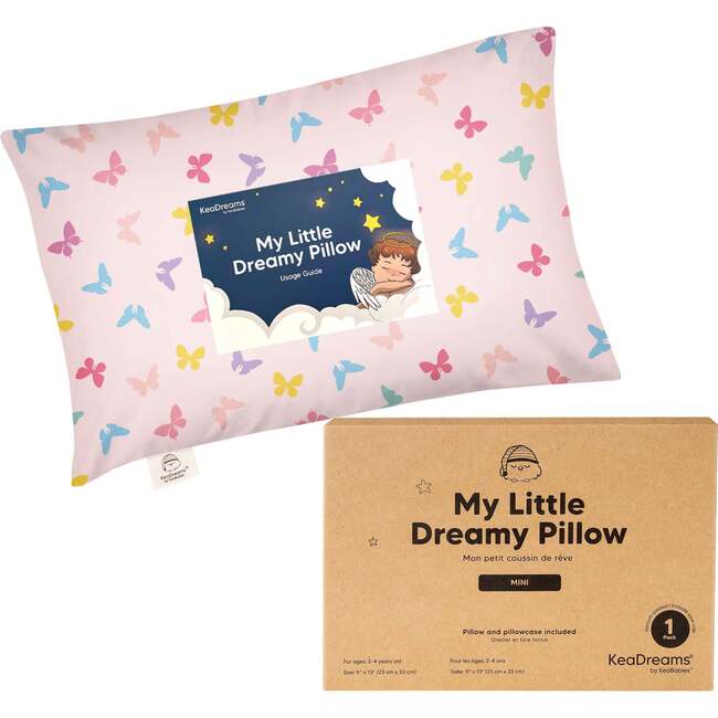 Mini Toddler Pillow With Pillowcase 9X13, Flutter