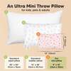 Mini Toddler Pillow With Pillowcase 9X13, Flutter - Pillows - 2