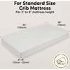 Isla Fitted Crib Sheets, French Gray - Crib Sheets - 3