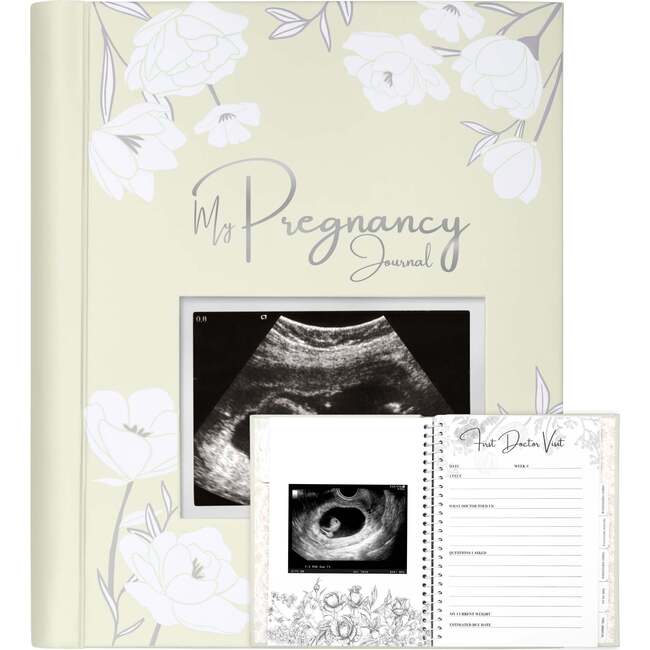 Blossom Pregnancy Journal Baby Memory Book, Chiffon