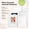 Blossom Pregnancy Journal Baby Memory Book, Clay - Keepsakes & Mementos - 3