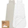 Baby Soothe Large Sleep Sack, Nordic - Sleepbags - 1 - thumbnail