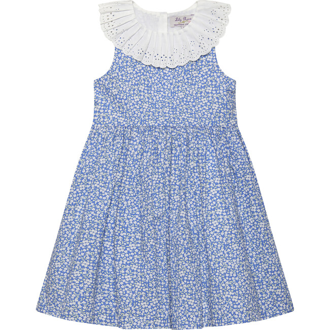 Francesca Mini Floral Dress, Mini Blue Floral