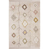 Washable Rug Kaarol Earth, Ivory. 6' 7" x 9' 10" - Rugs - 1 - thumbnail