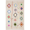 Washable Rug Kaarol, Multi. 6' 7" x 9' 10" - Rugs - 1 - thumbnail