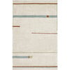 Washable Rug Lane, Natural - Vintage Blue. 6' 7" x 9' 10" - Rugs - 1 - thumbnail