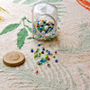 Washable Rug Botanic, Multi. 6' 7" x 9' 10" - Rugs - 4