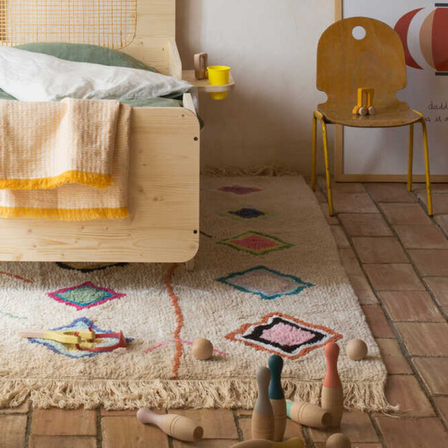 Washable Rug Kaarol, Multi. 6' 7" x 9' 10" - Rugs - 4